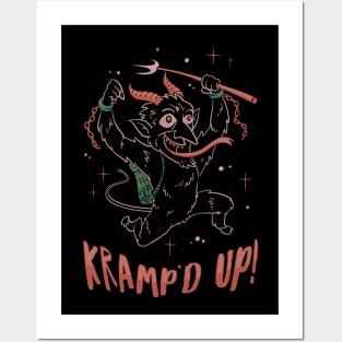 Kramped Up Krampus Posters and Art